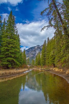 The distant mountaint, Banff, AB, 2026-05-01